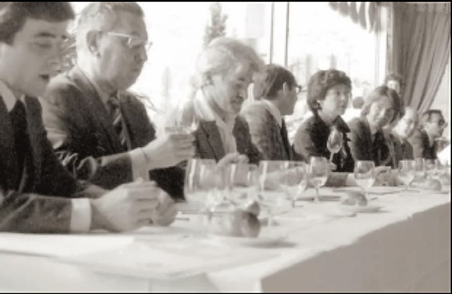 Judges at the 1976 Paris tasting